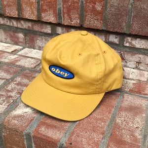 Obey Rotation Golden Palm Dad Hat
